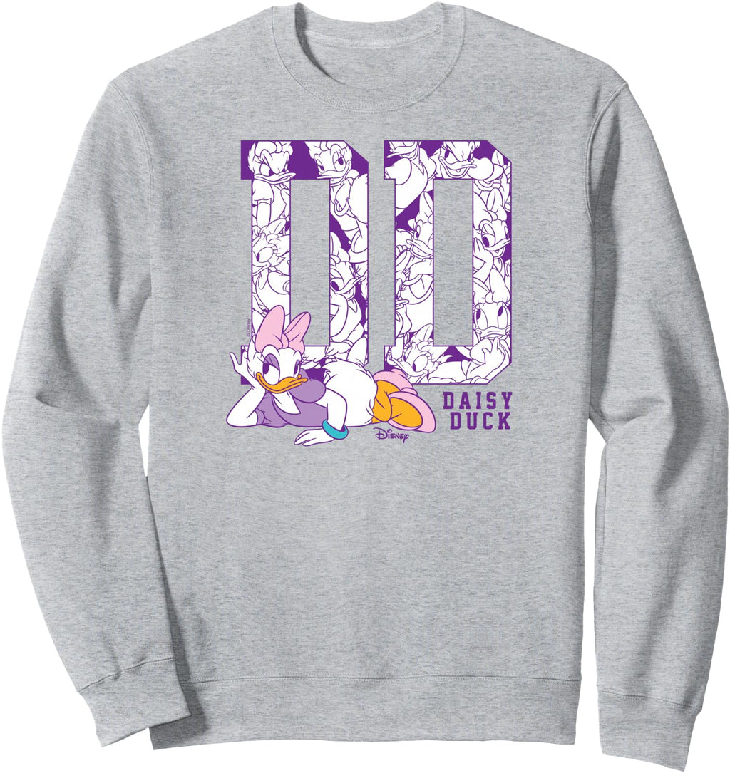 Exclusive Daisy Duck Initials Hoodie - Graphic Print for Adults - T-Shirt, Sweatshirt, Hoodie