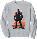 Authentic Powerful Action Hero Sunset T-Shirt - Trendy Graphic Unisex - T-Shirt, Sweatshirt, Hoodie