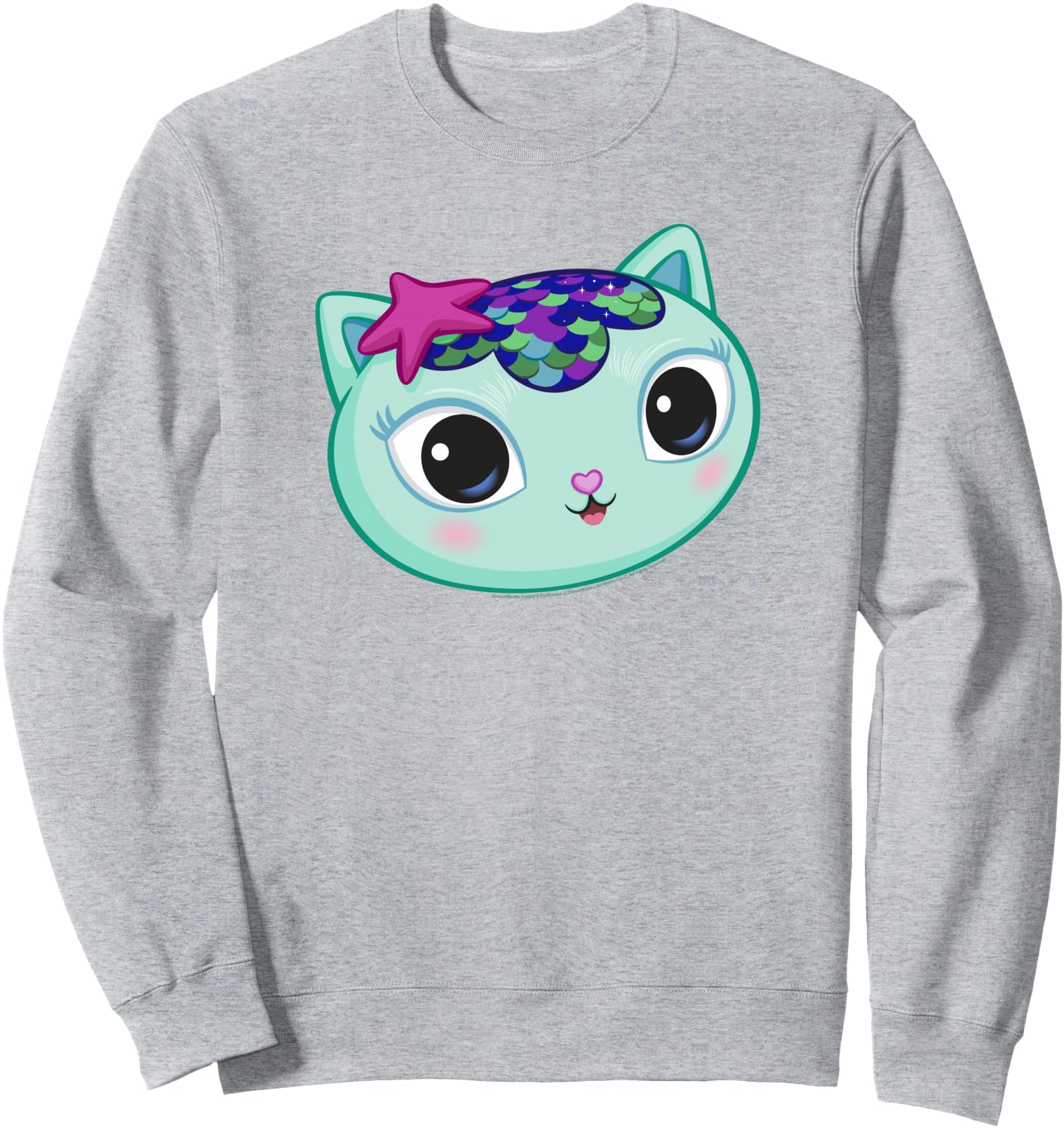 Gabby S Dollhouse Mercat Big Face Sweatshirt - Streetwear Style Men Women - T-Shirt, Sweatshirt, Hoodie