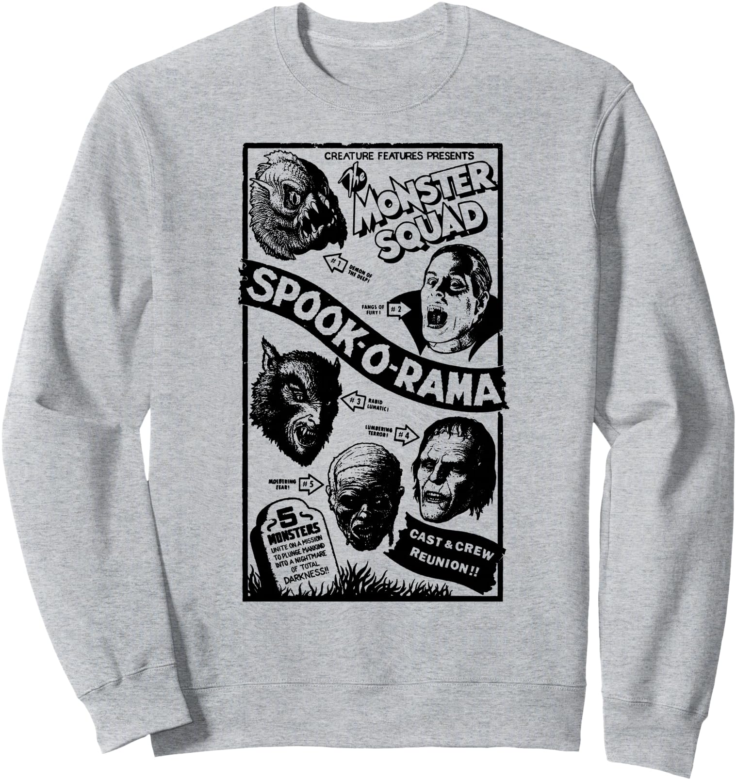 Halloween Spook O Rama Horror Show Hoodie - Trendy Graphic Men Women - T-Shirt, Sweatshirt, Hoodie