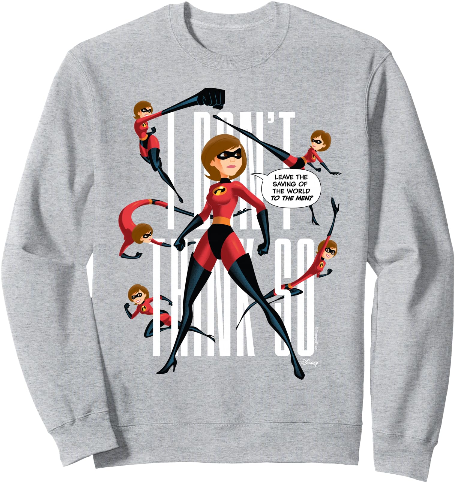 Incredibles Incredibles 2 Mrs Sweatshirt - Casual Everyday Wear Men Women - T-Shirt, Sweatshirt, Hoodie