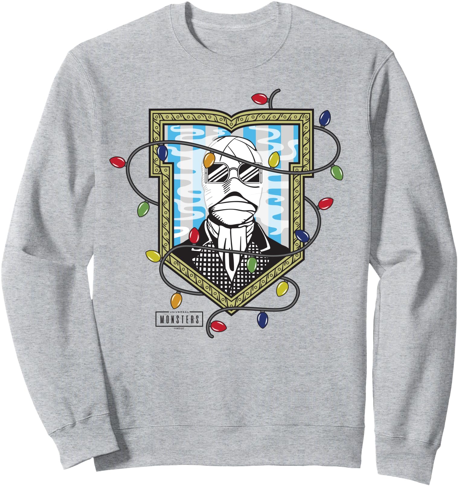 Authentic Universal Monsters Invisible Hoodie - Custom Art Print Unisex - T-Shirt, Sweatshirt, Hoodie