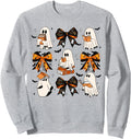 Ghost Coquette Bow Bookish Abc Halloween Hoodie - Streetwear Style Unisex - T-Shirt, Sweatshirt, Hoodie