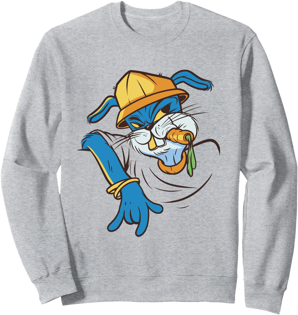 Original Bad Ass Rabit Holding Carriot Sweatshirt - Unique Graphic Unisex - T-Shirt, Sweatshirt, Hoodie