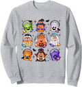 Halloween Pumpkin Spooky Nuggets Chicken Sweatshirt - Unique Graphic Unisex - T-Shirt, Sweatshirt, Hoodie