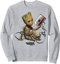 Marvel Guardians Galaxy Vol 2 Groot Sweatshirt - Aesthetic Graphic Unisex - T-Shirt, Sweatshirt, Hoodie