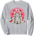 Original Kitsune Cherry Blossom Fox Hoodie - Unique Graphic for Adults - T-Shirt, Sweatshirt, Hoodie