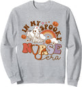 Spooky Nicu Nurse Halloween Ghost My Spooky Hoodie - Graphic Print Unisex - T-Shirt, Sweatshirt, Hoodie