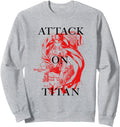 Attack Titan Season 3 Levi Serif Sweatshirt - Custom Art Print for Adults - T-Shirt, Sweatshirt, Hoodie