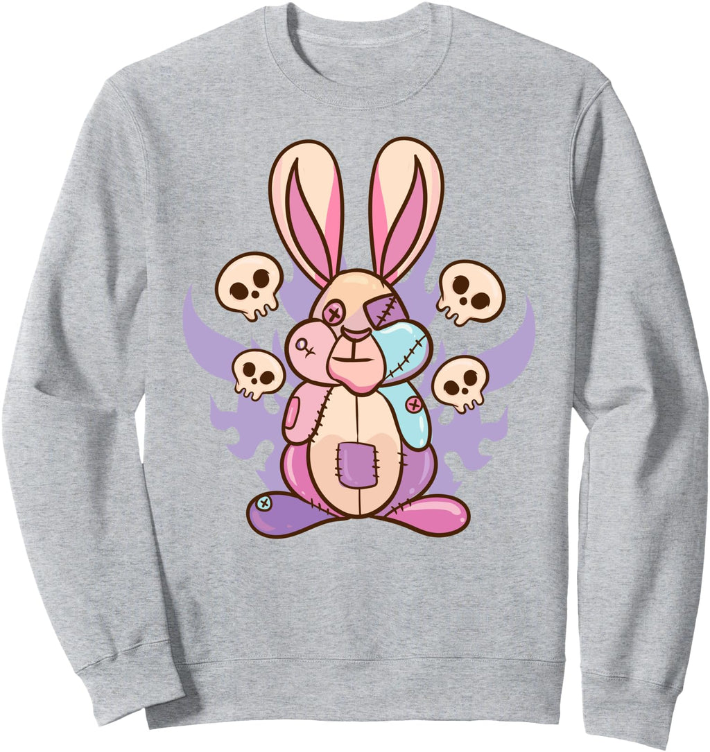 Original Rabbit Bunny Pastel Goth Hoodie - Casual Everyday Wear Men Women - T-Shirt, Sweatshirt, Hoodie