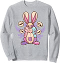 Original Rabbit Bunny Pastel Goth Hoodie - Casual Everyday Wear Men Women - T-Shirt, Sweatshirt, Hoodie