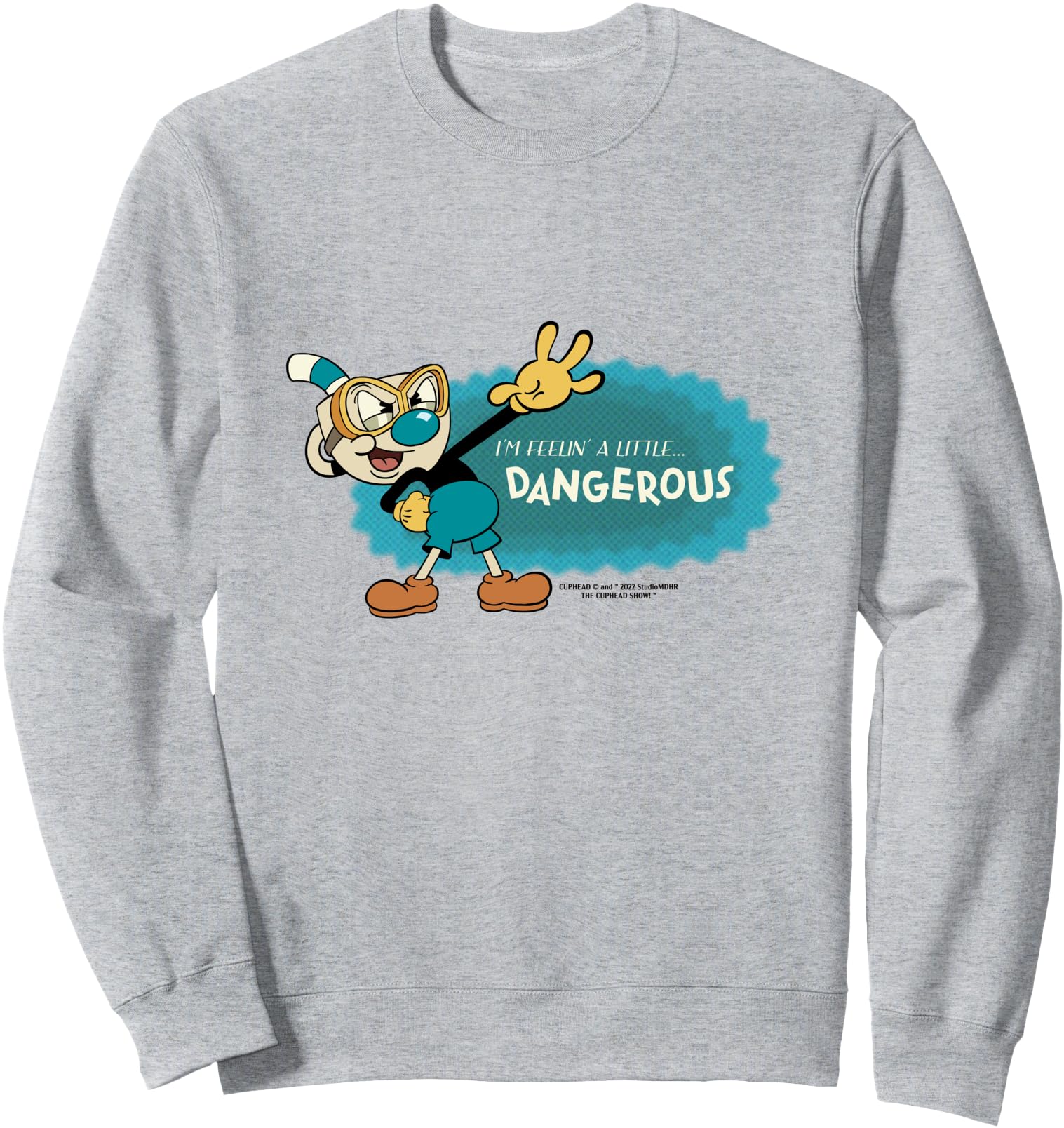 Original Cuphead Show Mugman Im Feelin Hoodie - Trendy Graphic Men Women - T-Shirt, Sweatshirt, Hoodie
