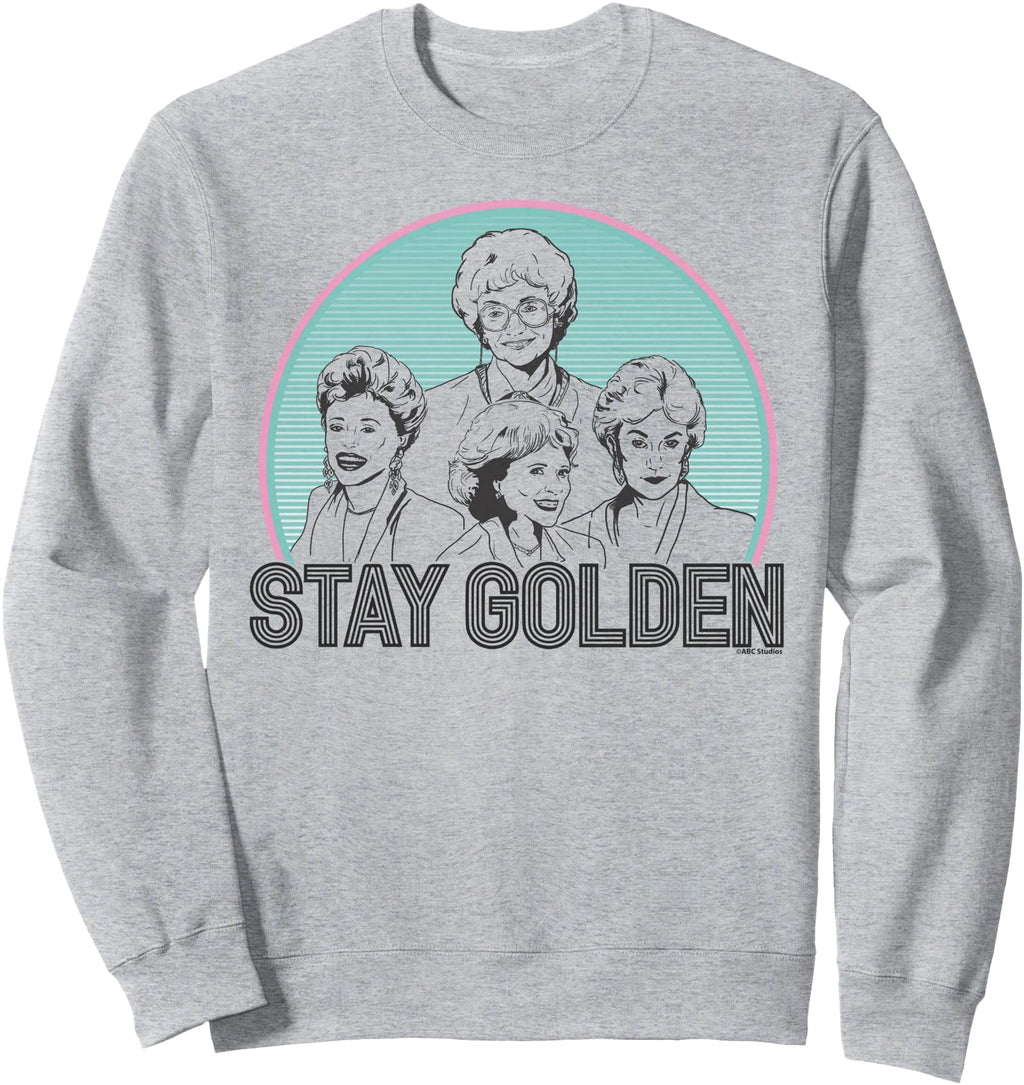 Handcrafted Golden Stay Golden T-Shirt - Streetwear Style for Adults - T-Shirt, Sweatshirt, Hoodie