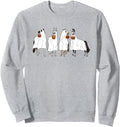 Original Halloween Horse Ghost Cowboy Hoodie - Custom Art Print Men Women - T-Shirt, Sweatshirt, Hoodie