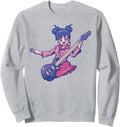 Electric Rock Guitar Kawaii Anime Sweatshirt - Novelty Apparel Unisex - T-Shirt, Sweatshirt, Hoodie