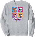 Exclusive Superkitties Grid Exclusive Sweatshirt - Unique Graphic Men Women - T-Shirt, Sweatshirt, Hoodie