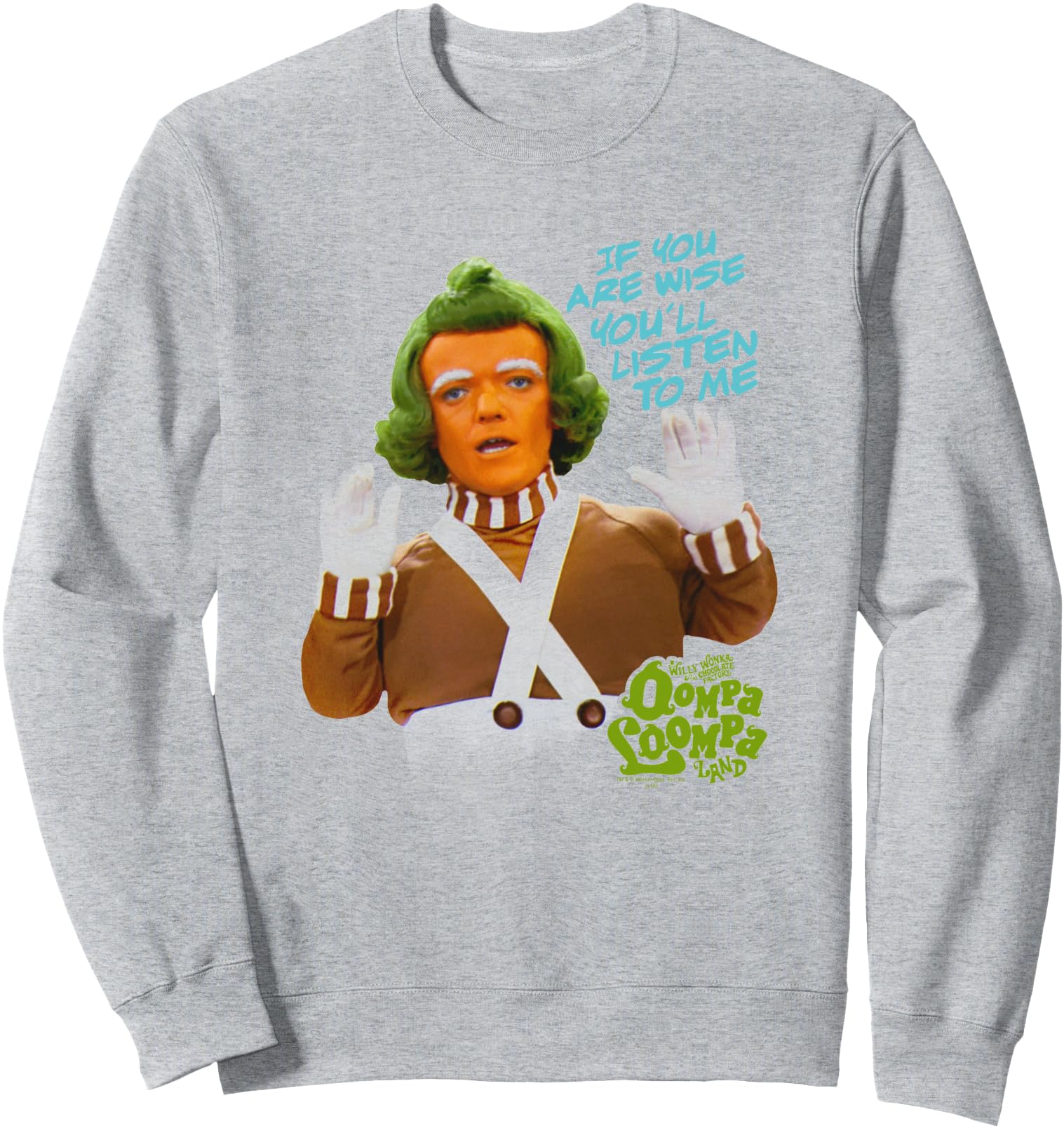 Exclusive Willy Wonka Chocolate Hoodie - Casual Everyday Wear Men Women - T-Shirt, Sweatshirt, Hoodie