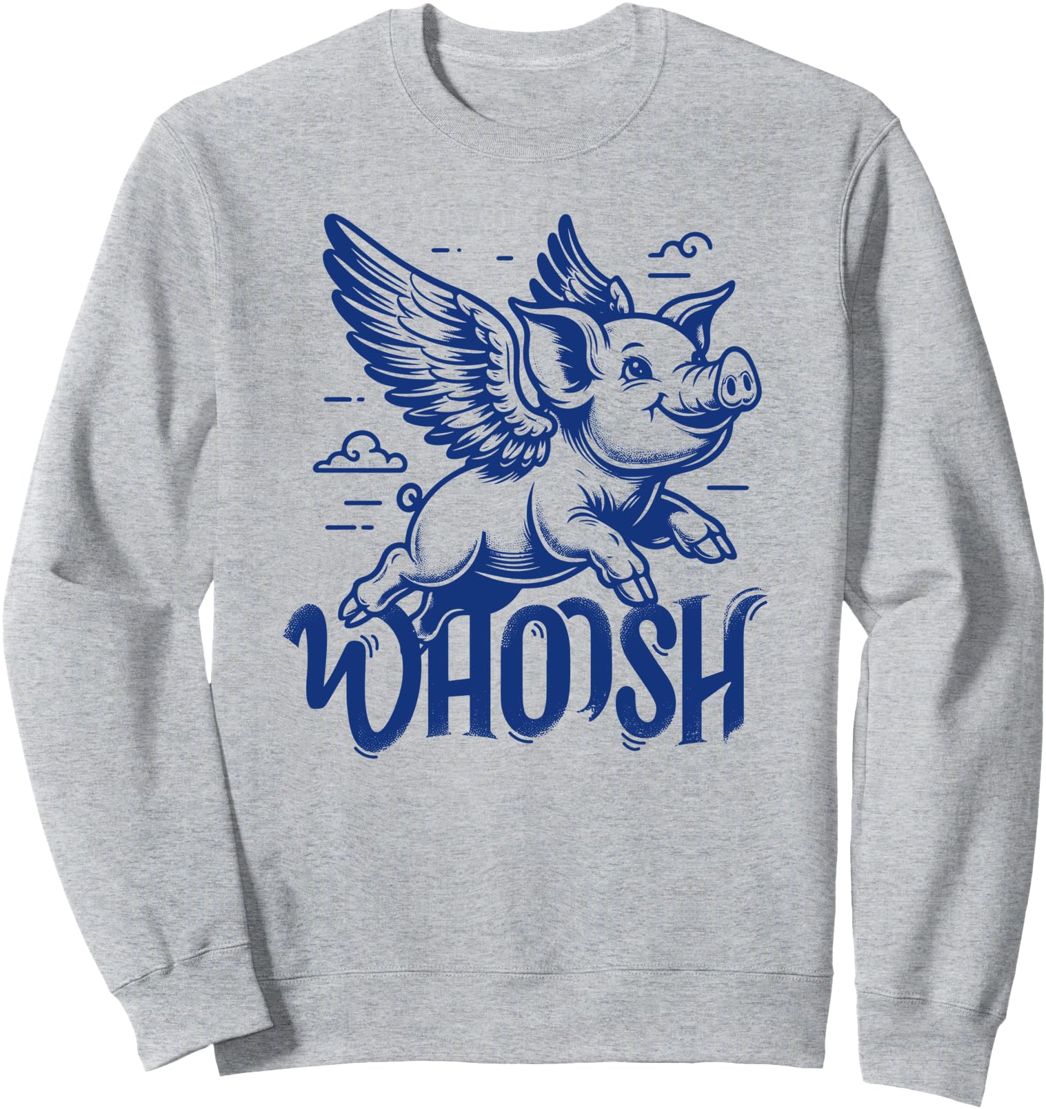 Exclusive Flying Pig Pig Wings 90S Hoodie - Novelty Apparel Men Women - T-Shirt, Sweatshirt, Hoodie