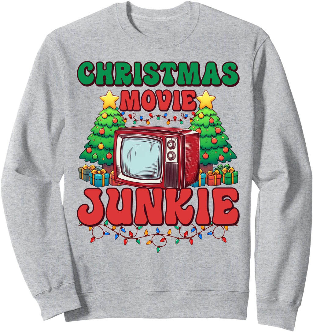 Original Movie Junkie Movie Watching T-Shirt - Streetwear Style for Adults - T-Shirt, Sweatshirt, Hoodie