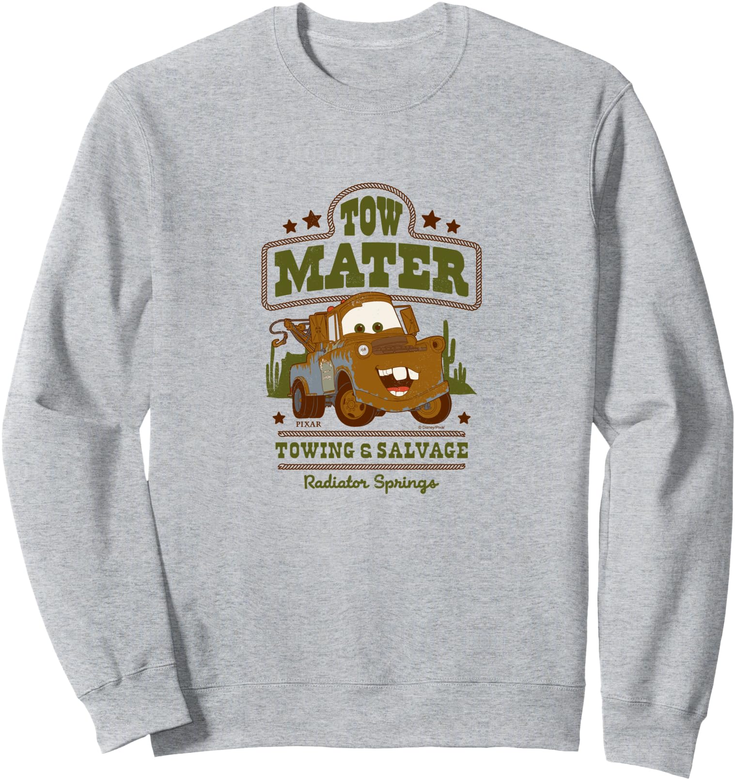 Cars Tow Mater Radiator Springs T-Shirt - Unique Graphic Men Women - T-Shirt, Sweatshirt, Hoodie