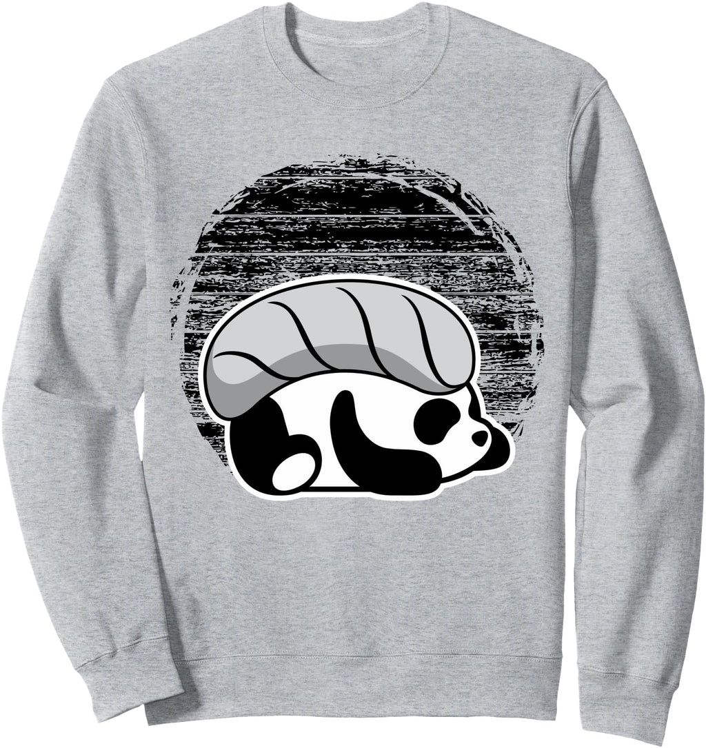 Panda Sushi Japanese Food Rare Sweatshirt - Casual Everyday Wear for Adults - T-Shirt, Sweatshirt, Hoodie