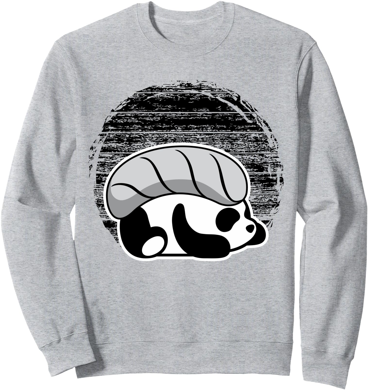 Panda Sushi Japanese Food Rare Sweatshirt - Casual Everyday Wear for Adults - T-Shirt, Sweatshirt, Hoodie