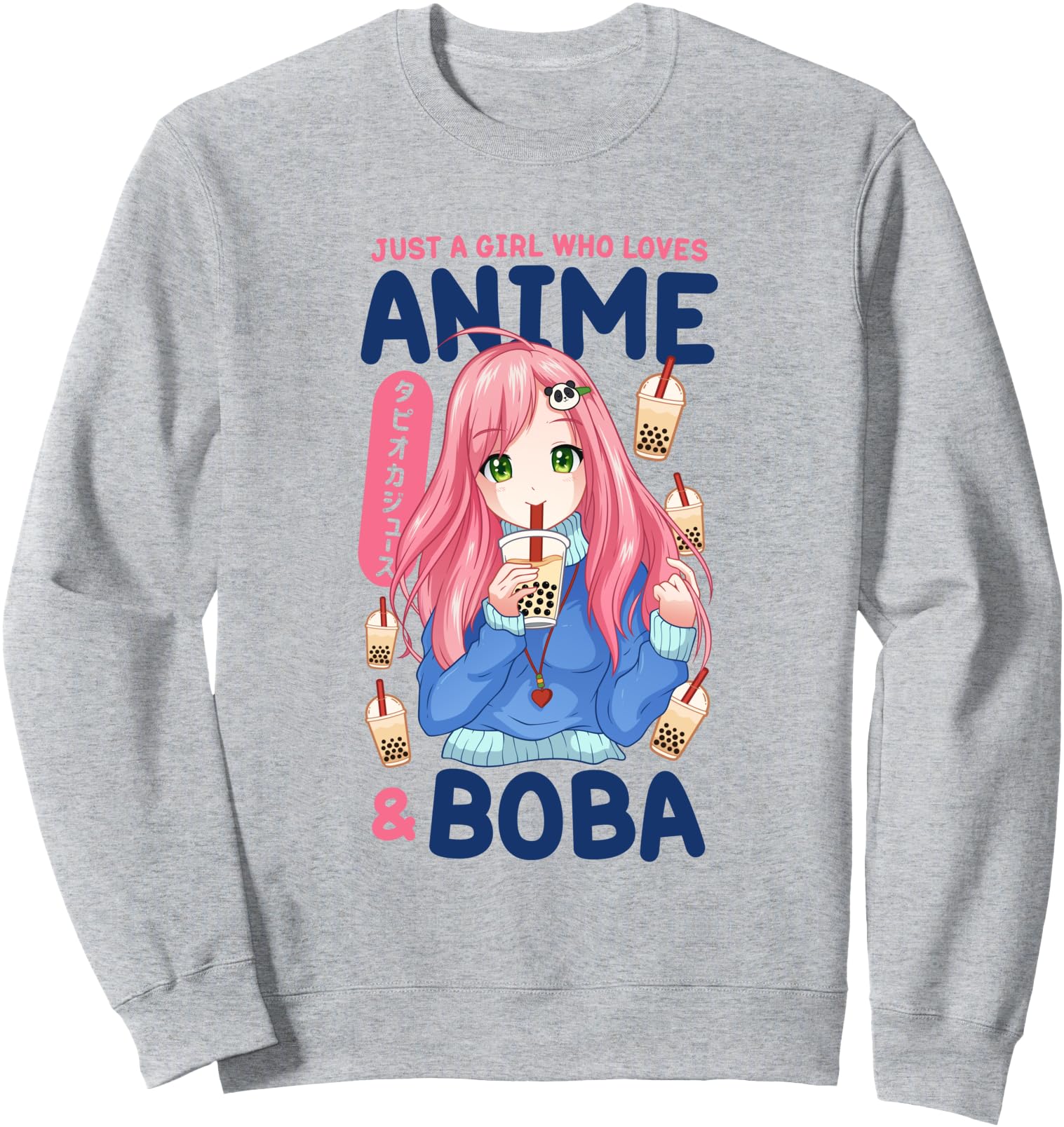 Kawaii Anime Otaku Japanese Boba Tea T-Shirt - Streetwear Style for Adults - T-Shirt, Sweatshirt, Hoodie
