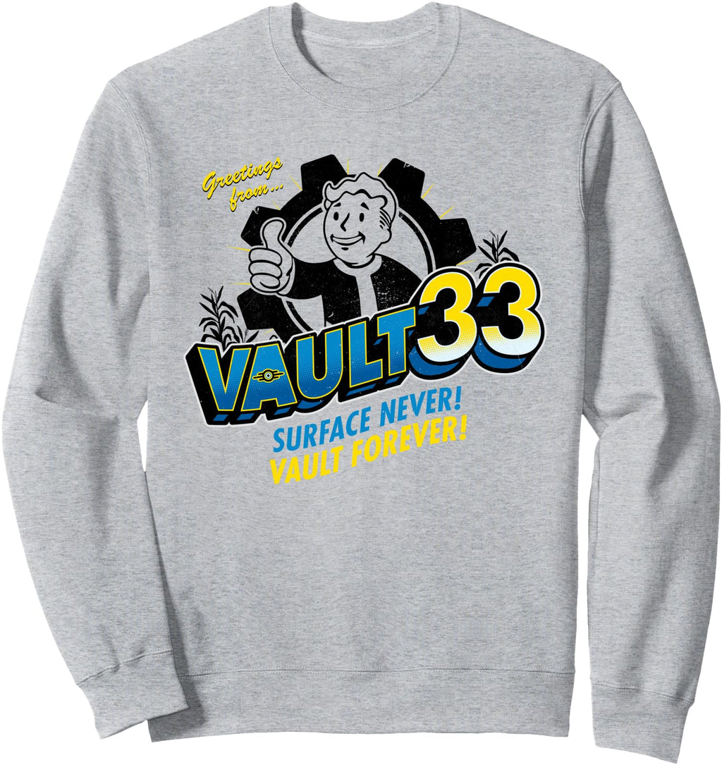 Handcrafted Fallout Greetings From Hoodie - Fun Novelty Design for Adults - T-Shirt, Sweatshirt, Hoodie