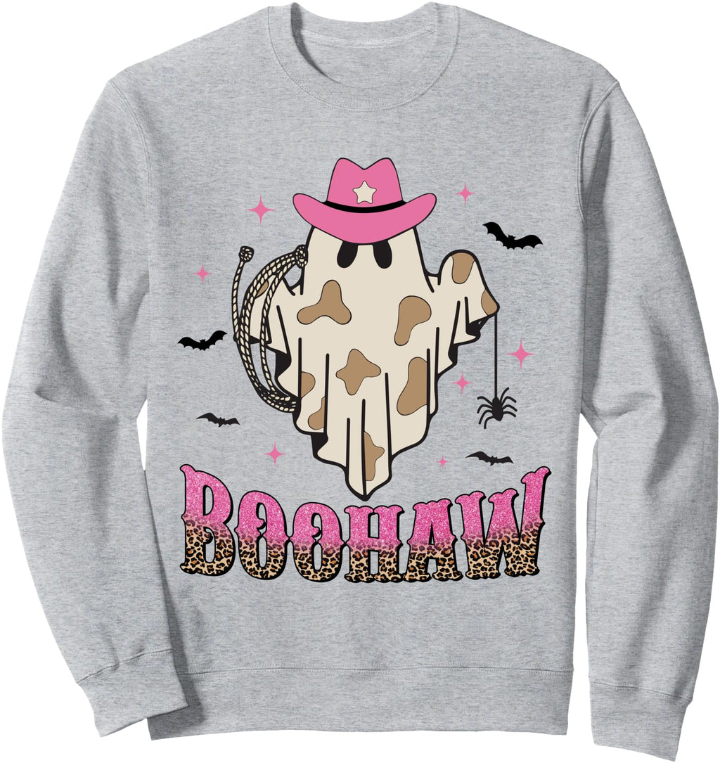 Authentic Boohaw Ghost Sweatshirt - Casual Everyday Wear for Adults - T-Shirt, Sweatshirt, Hoodie