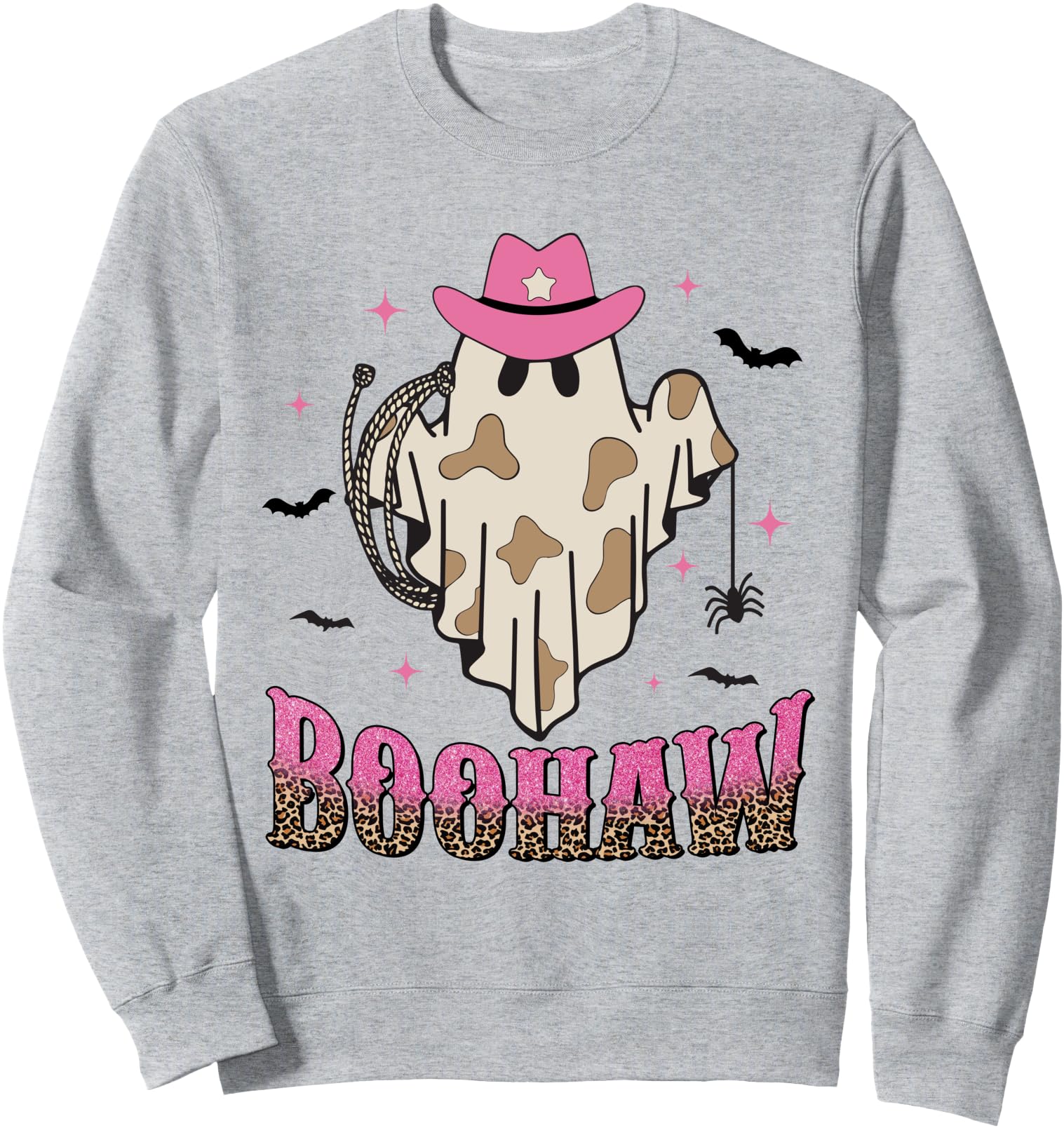 Authentic Boohaw Ghost Sweatshirt - Casual Everyday Wear for Adults - T-Shirt, Sweatshirt, Hoodie