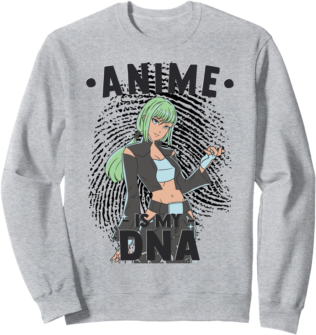 Handcrafted Anime Otaku Anime Is My Dna T-Shirt - Minimalist Print Unisex - T-Shirt, Sweatshirt, Hoodie