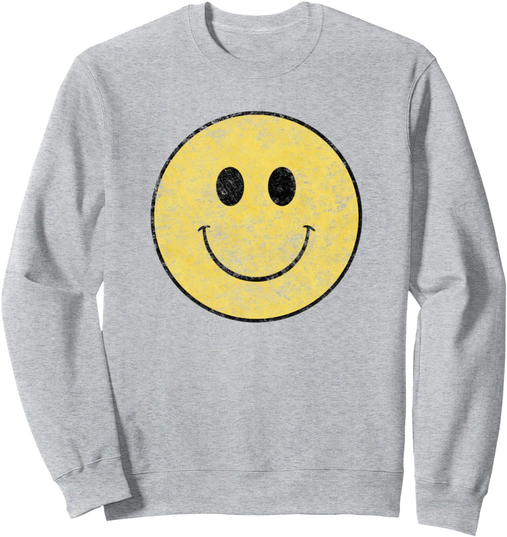 Handcrafted Smile Happy Face 70 S Vibe Hoodie - Aesthetic Graphic Unisex - T-Shirt, Sweatshirt, Hoodie
