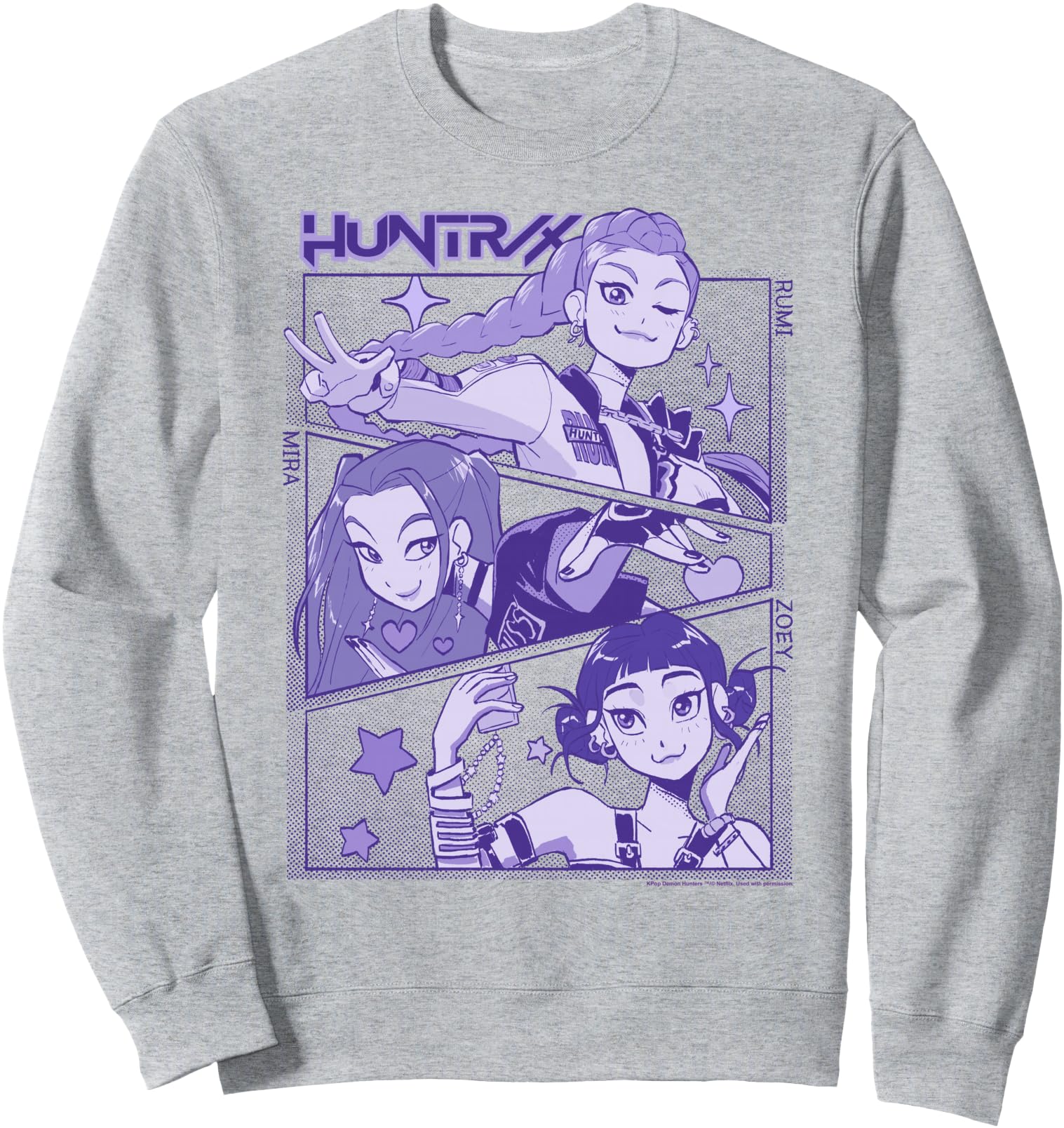 Handcrafted Kpop Demon Hunters Halloween T-Shirt - Graphic Print Men Women - T-Shirt, Sweatshirt, Hoodie
