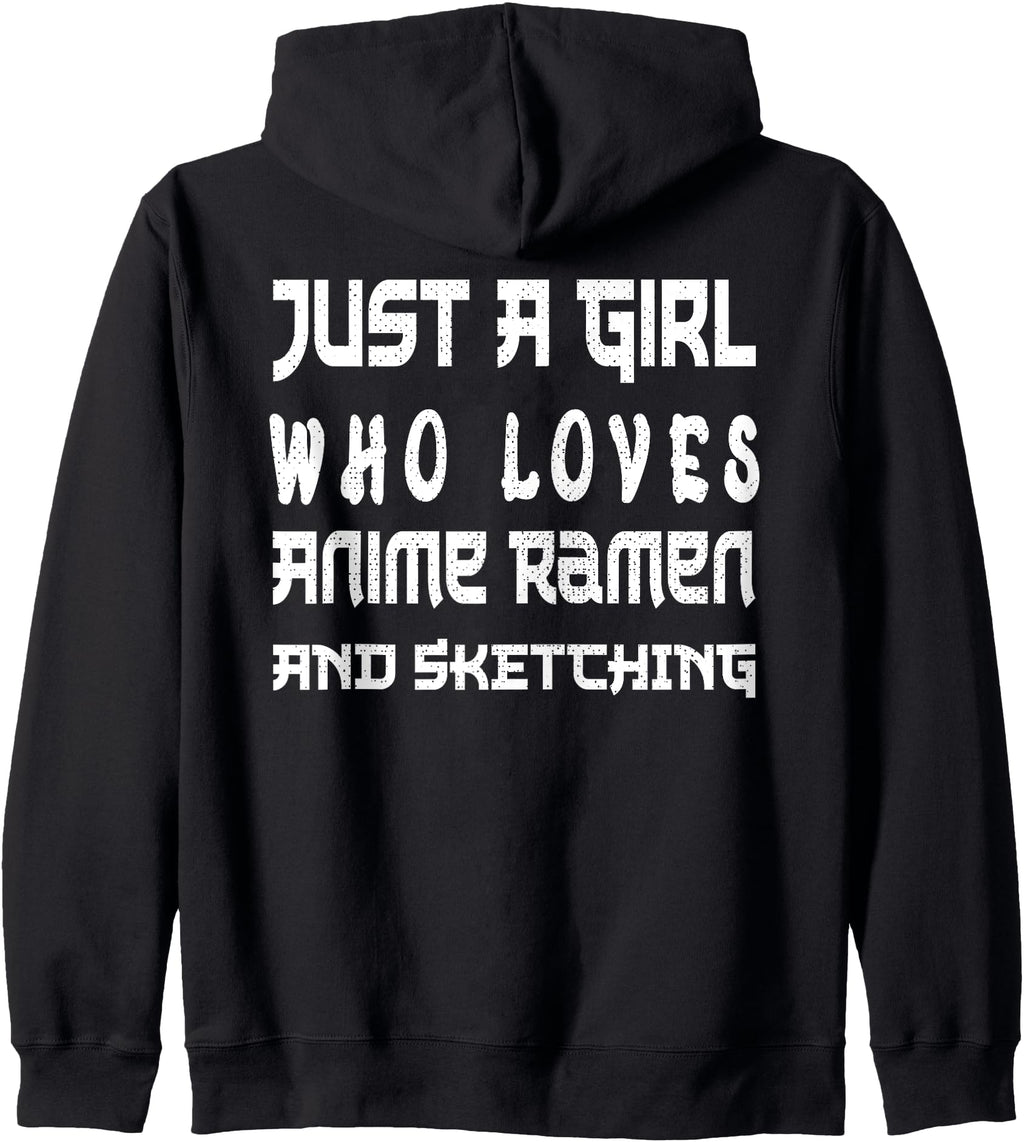 Authentic Just Who Loves Anime Sweatshirt - Casual Everyday Wear Men Women - T-Shirt, Sweatshirt, Hoodie