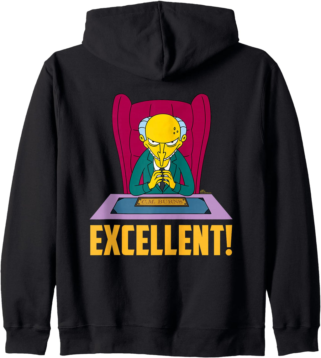Authentic Simpsons Mr Burns Desk T-Shirt - Fun Novelty Design Unisex - T-Shirt, Sweatshirt, Hoodie
