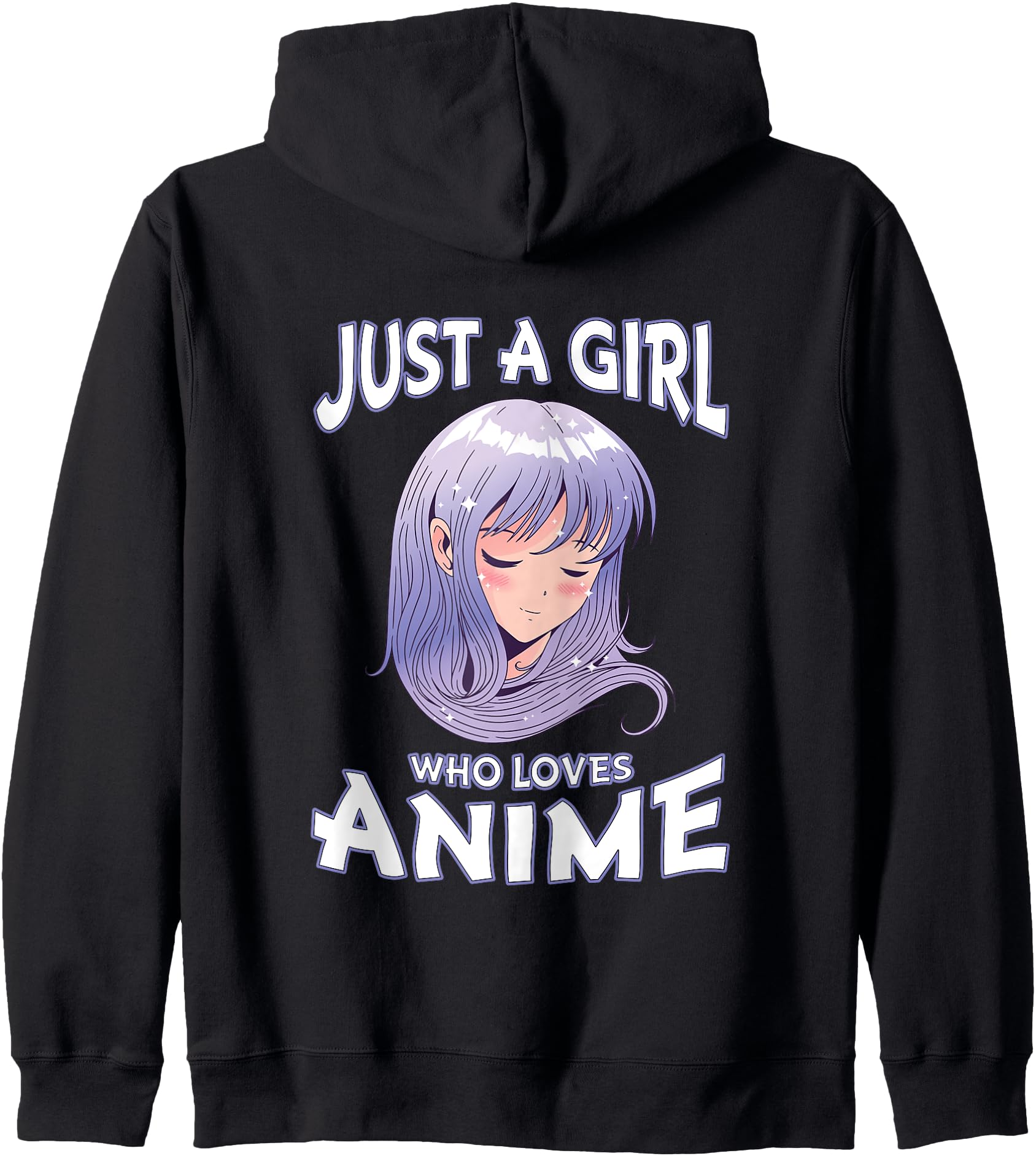 Just Who Loves Anime Teen Anime T-Shirt - Casual Everyday Wear Unisex - T-Shirt, Sweatshirt, Hoodie
