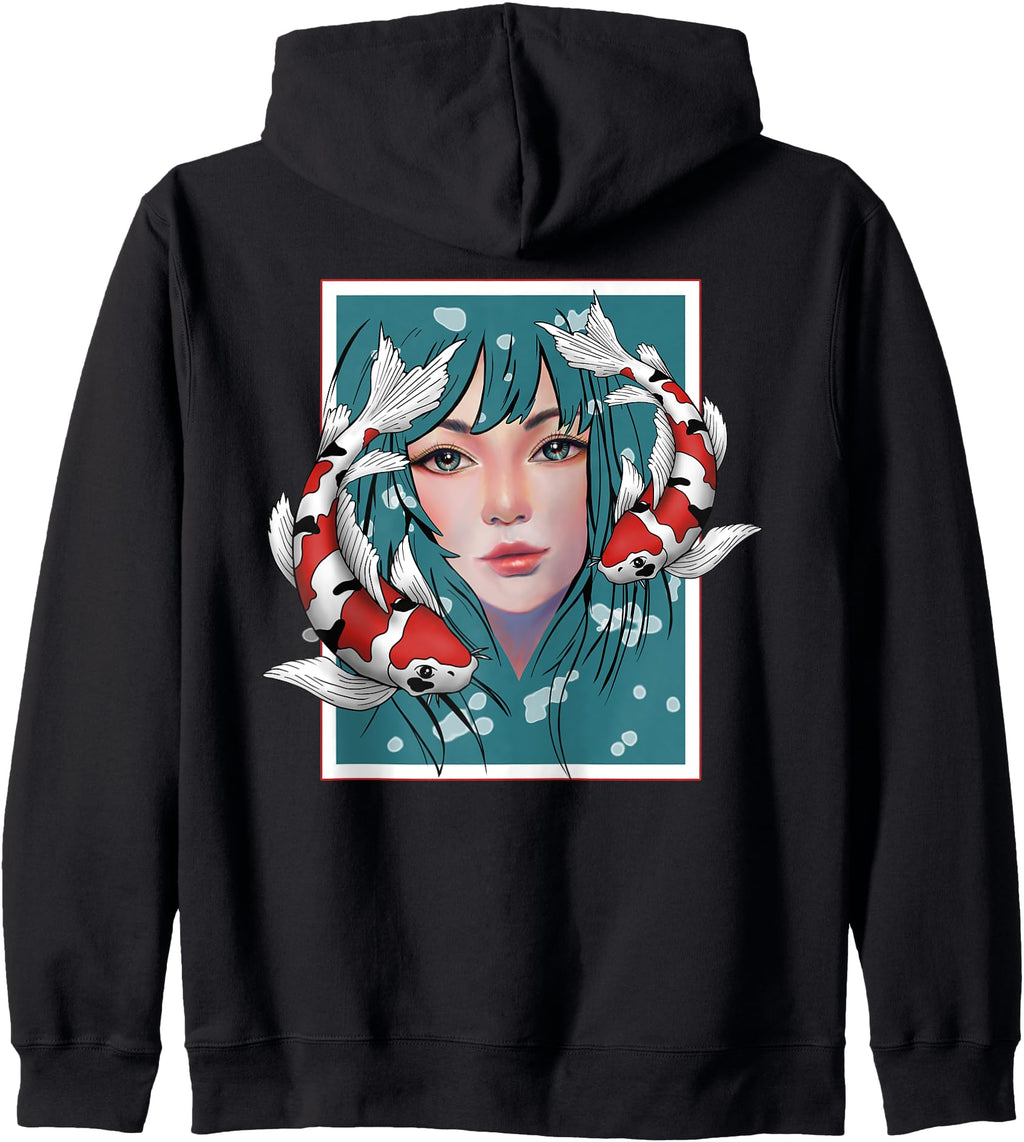 Otaku Manga Japanese Koi Anime Rare T-Shirt - Fun Novelty Design for Adults - T-Shirt, Sweatshirt, Hoodie