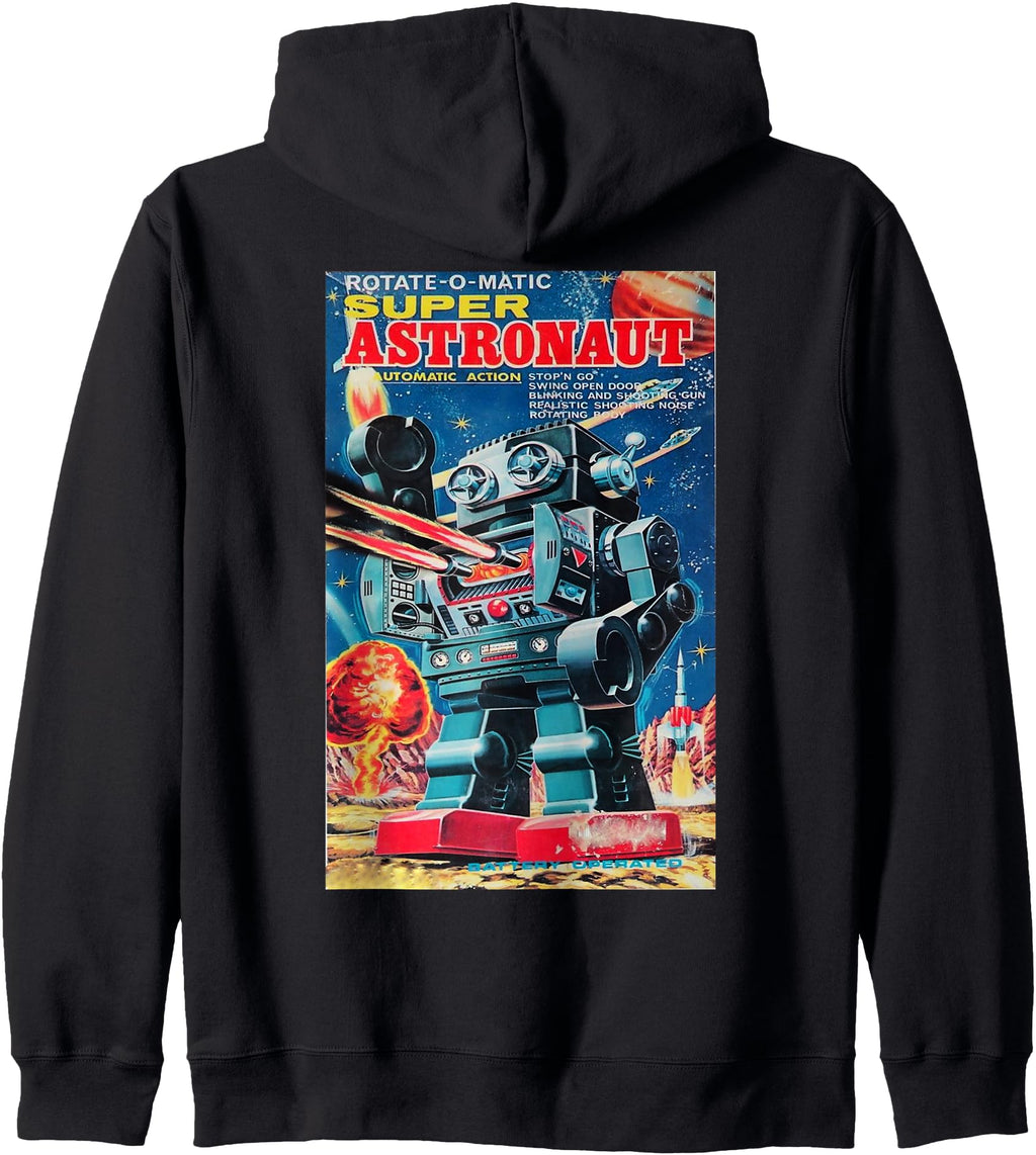 Handcrafted Super Astronaut Robot T-Shirt - Casual Everyday Wear Men Women - T-Shirt, Sweatshirt, Hoodie