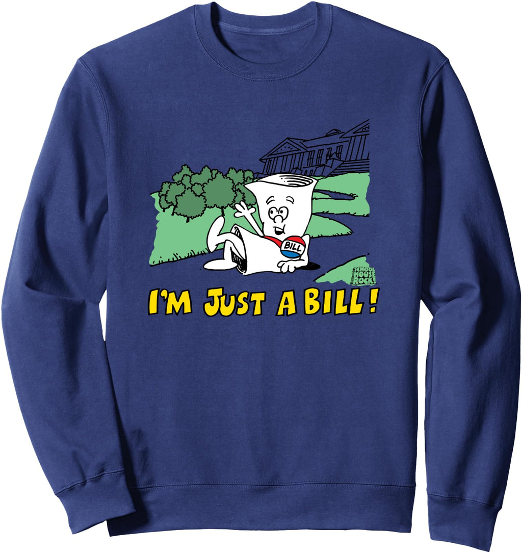 Original Schoolhouse Rock Just Bill Hoodie - Unique Graphic for Adults - T-Shirt, Sweatshirt, Hoodie