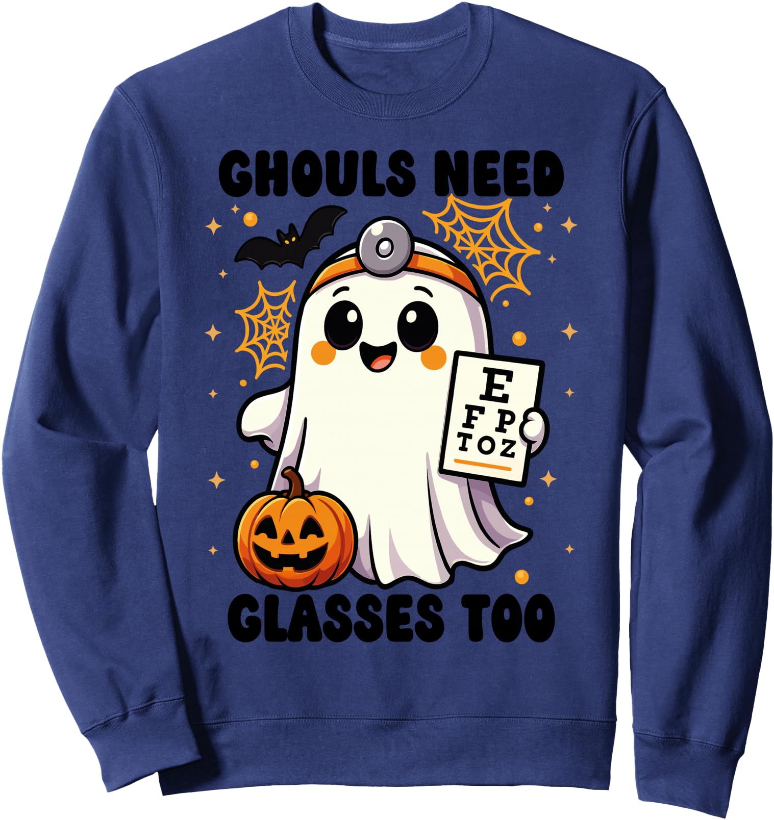 Optometry Halloween Spooky Ophthalmologist Hoodie - Unique Graphic Unisex - T-Shirt, Sweatshirt, Hoodie