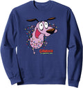 Authentic Courage Cowardly Dog Lights Sweatshirt - Graphic Print Unisex - T-Shirt, Sweatshirt, Hoodie