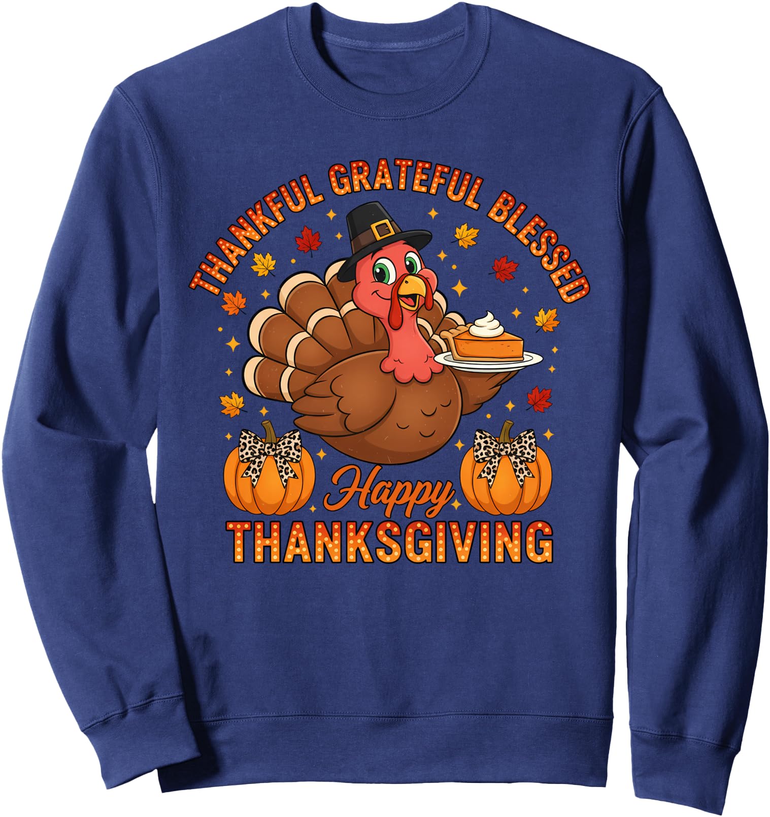 Exclusive Thankful Grateful Blessed Sweatshirt - Trendy Graphic Men Women - T-Shirt, Sweatshirt, Hoodie