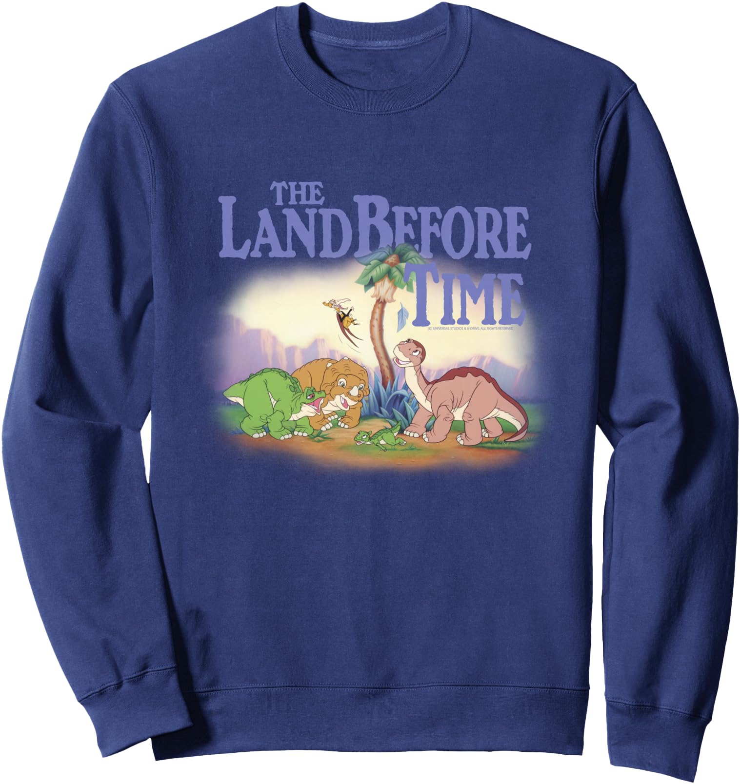 Land Before Time Artist Sweatshirt - Casual Everyday Wear for Adults - T-Shirt, Sweatshirt, Hoodie