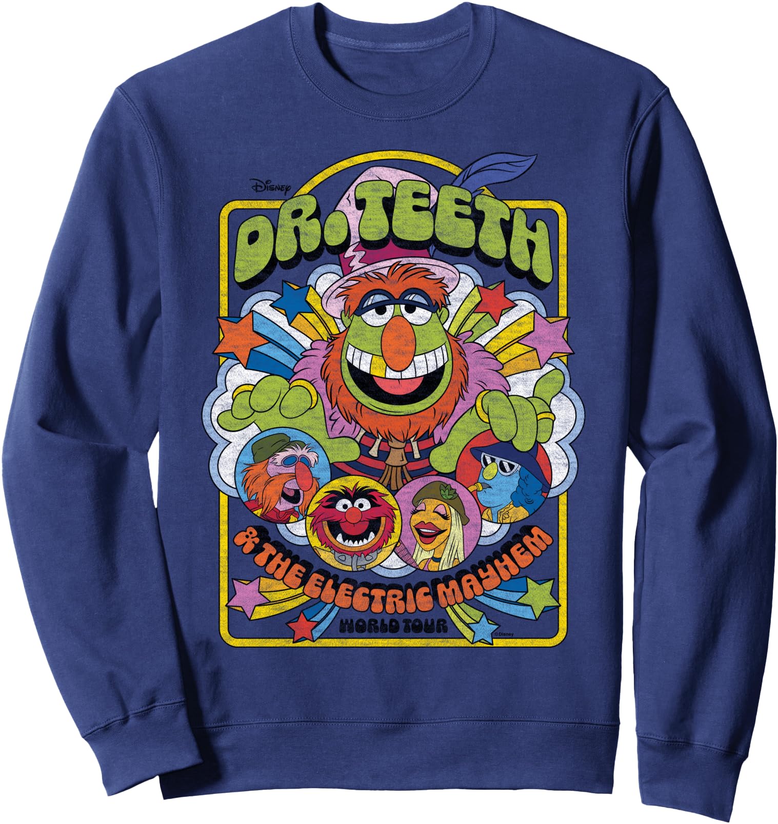 Exclusive Muppets Dr Teeth Sweatshirt - Minimalist Print Unisex - T-Shirt, Sweatshirt, Hoodie