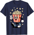 Cartoon Popcorn Bucket Snack Movie T-Shirt - Fun Novelty Design Unisex - T-Shirt, Sweatshirt, Hoodie