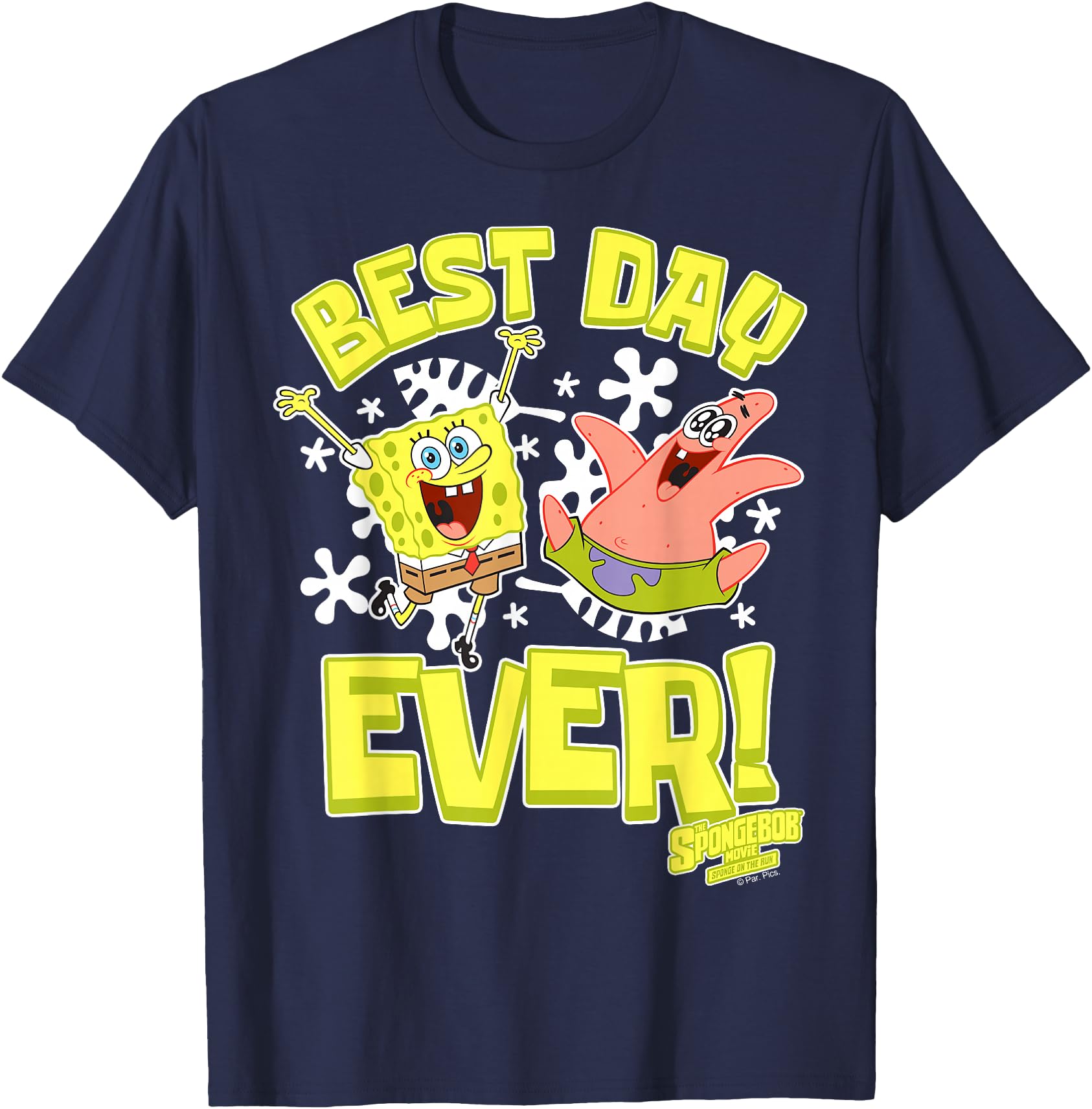 Exclusive Sponge Run Patrick Spongebob T-Shirt - Unique Graphic Men Women - T-Shirt, Sweatshirt, Hoodie