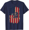 American Us Flag Anime Rare T-Shirt - Unique Graphic Unisex - T-Shirt, Sweatshirt, Hoodie