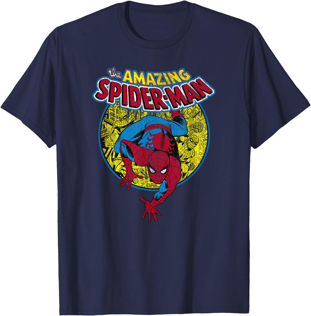 Original Marvel Comics Spider T-Shirt - Minimalist Print for Adults - T-Shirt, Sweatshirt, Hoodie