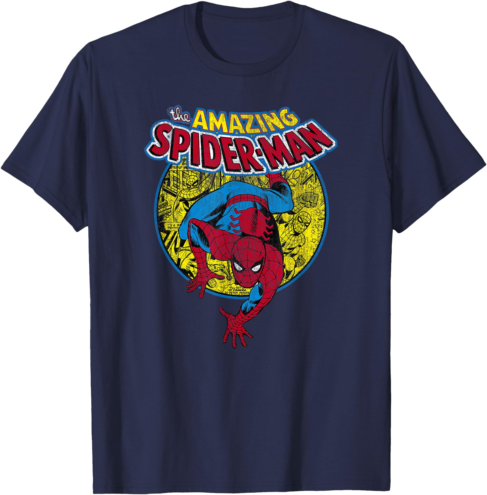 Original Marvel Comics Spider T-Shirt - Minimalist Print for Adults - T-Shirt, Sweatshirt, Hoodie