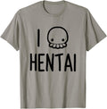 Hentai Anime T I Love Hentai Octopus T-Shirt - Novelty Apparel for Adults - T-Shirt, Sweatshirt, Hoodie